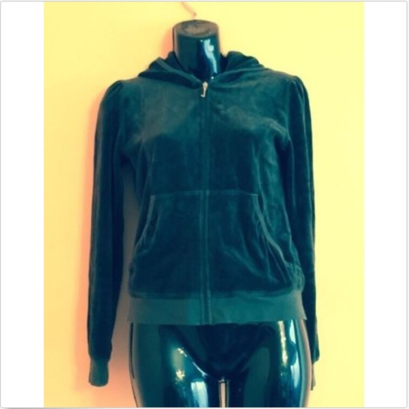Juicy Couture Forest Green Hoodie SZGirl'sYouth 14